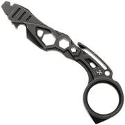 Image for Kansept EDC Tool PryMate G008A2 Blackwash Titanium, multifunctional pry bar, Sebastian Irawan design