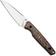 Afbeelding voor Kansept Parr G011A2 Blackwashed CPM-S35VN, Copper Carbon Fiber vaststaand mes, Jonathan Styles design