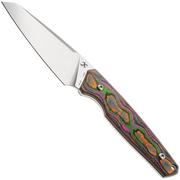 Afbeelding voor Kansept Parr G011A3 Blackwashed CPM-S35VN, 80S Camo Carbon Fiber vaststaand mes, Jonathan Styles design