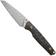 Afbeelding voor Kansept Parr G011A4 Damascus, Shred Carbon Fiber vaststaand mes, Jonathan Styles design