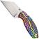 Afbeelding voor Kansept Siafu G016A3 Stonewashed D2, Multi Color Arcade Pattern G-mascus vaststaand mes, Dirk Pinkerton design
