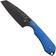 Afbeelding voor Kansept Valk G019A4 Blackwashed Rock Pattern Nitro V, Dark Blue G10 vaststaand mes, Greg Schob design
