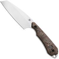 Afbeelding voor Kansept Valk G019A5 Stonewashed Nitro V, Copper Carbon Fiber vaststaand mes, Greg Schob design