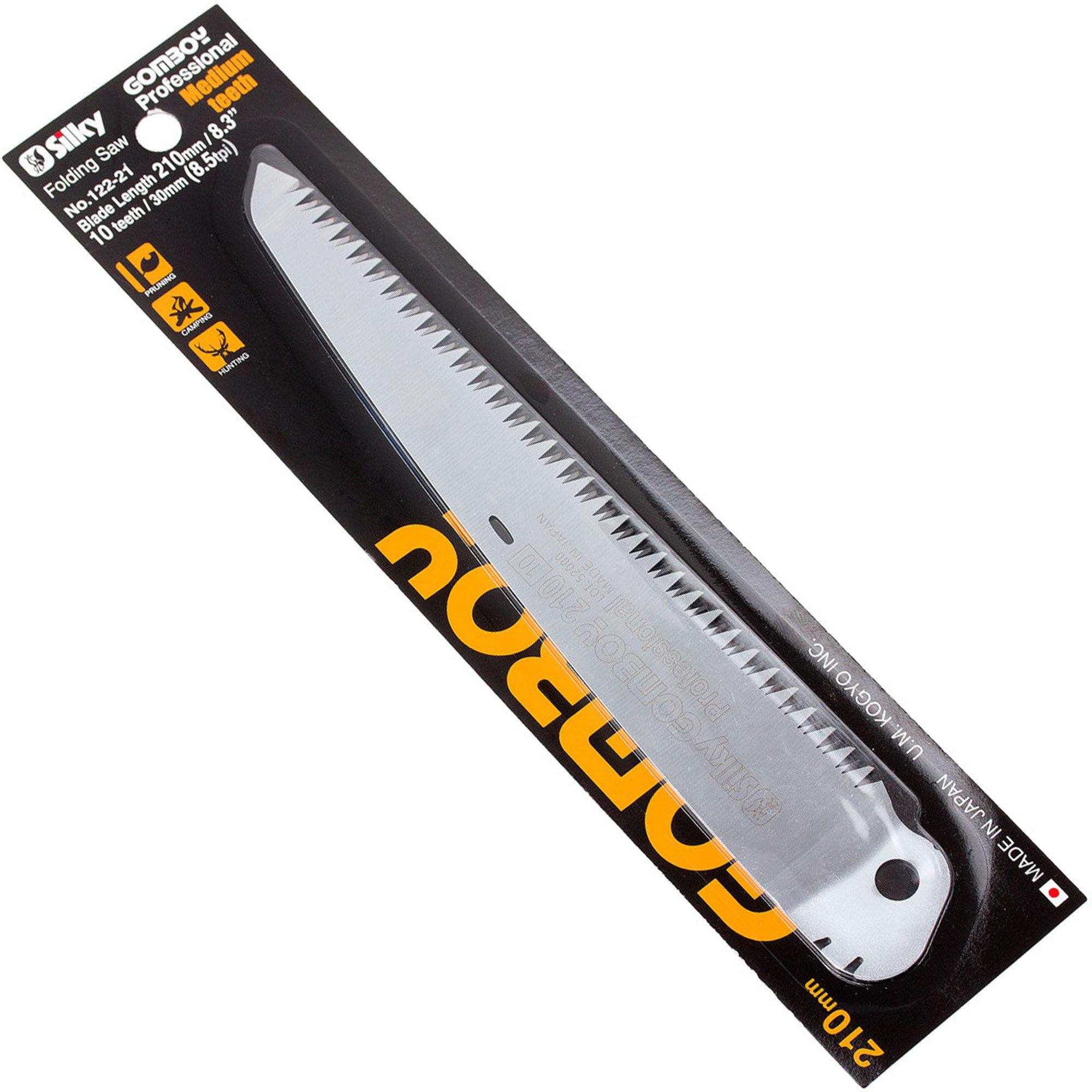 Brzeszczot Silky Gomboy, 21cm, średnie ząbki 122-21