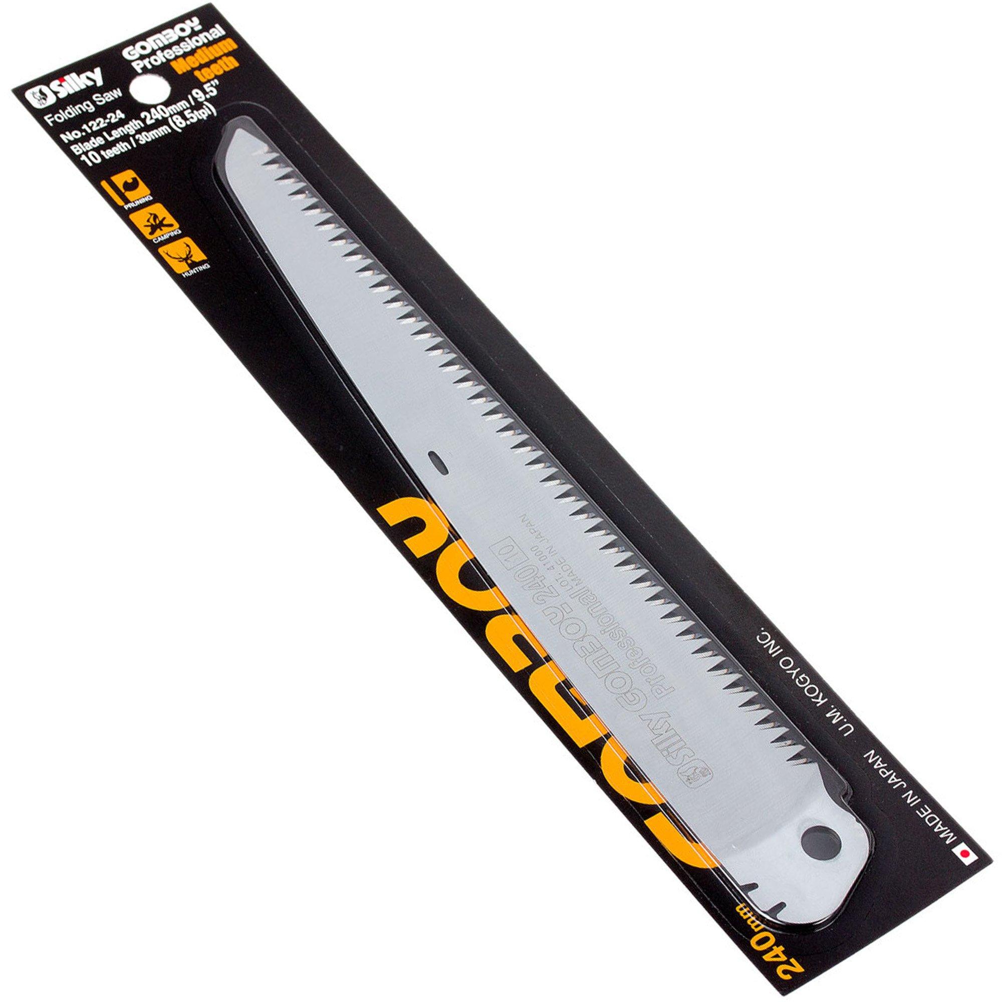 Brzeszczot Silky Gomboy, 24cm, średnie ząbki 122-24