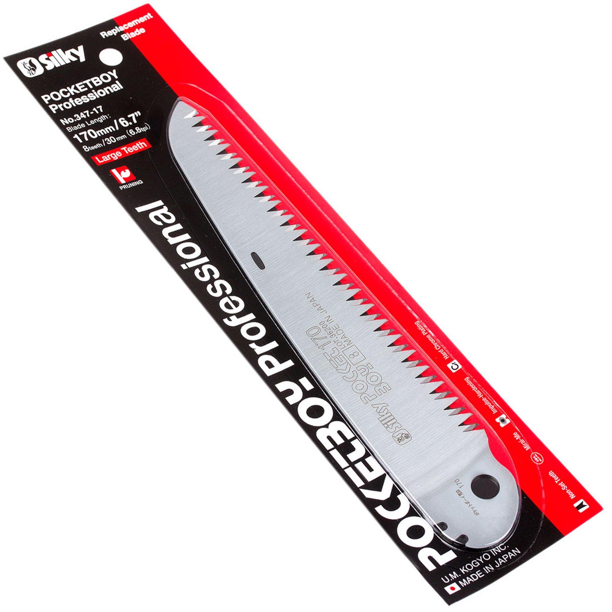 Brzeszczot Silky Pocketboy, 17cm, duże ząbki 347-17