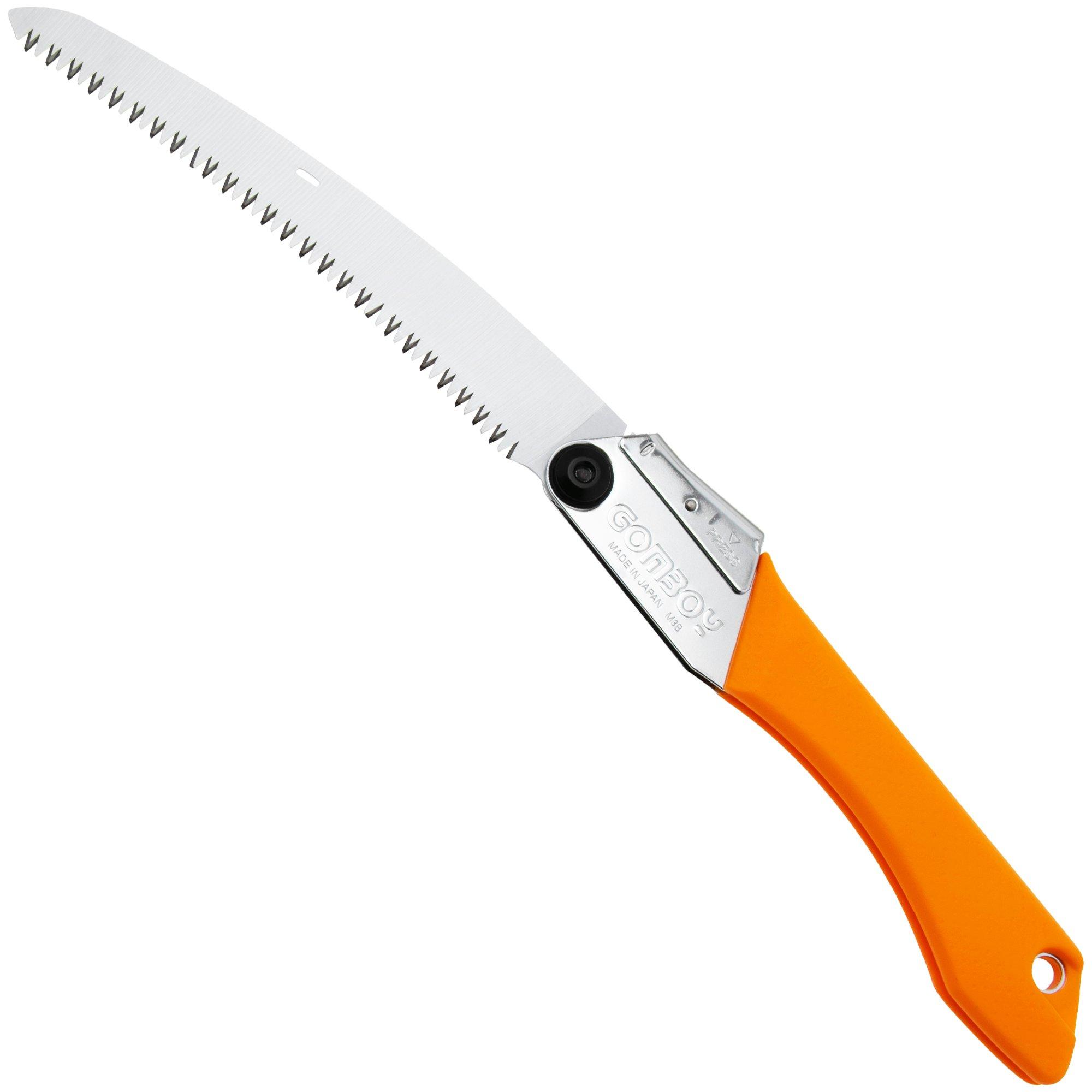 Piła Silky Gomboy Curve 210-8 duże ząbki, pomarańczowa
