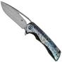 Imagen para Kansept Kryo K1001A6 Damascus, Lightning Strike Titanium, navaja, Kim Ning design