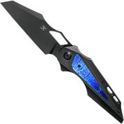 Kansept Genesis K1010A6 Black Titanium, Timascus Taschenmesser, Jelly Jerry Design
