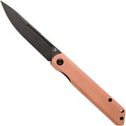 Kansept Prickle K1012C1 Red Copper couteau de poche, Max Tkachuk design