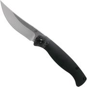 Kansept Muijr K1014A3 Black Titanium, Carbon fibre pocket knife, Dirk Pinkerton design