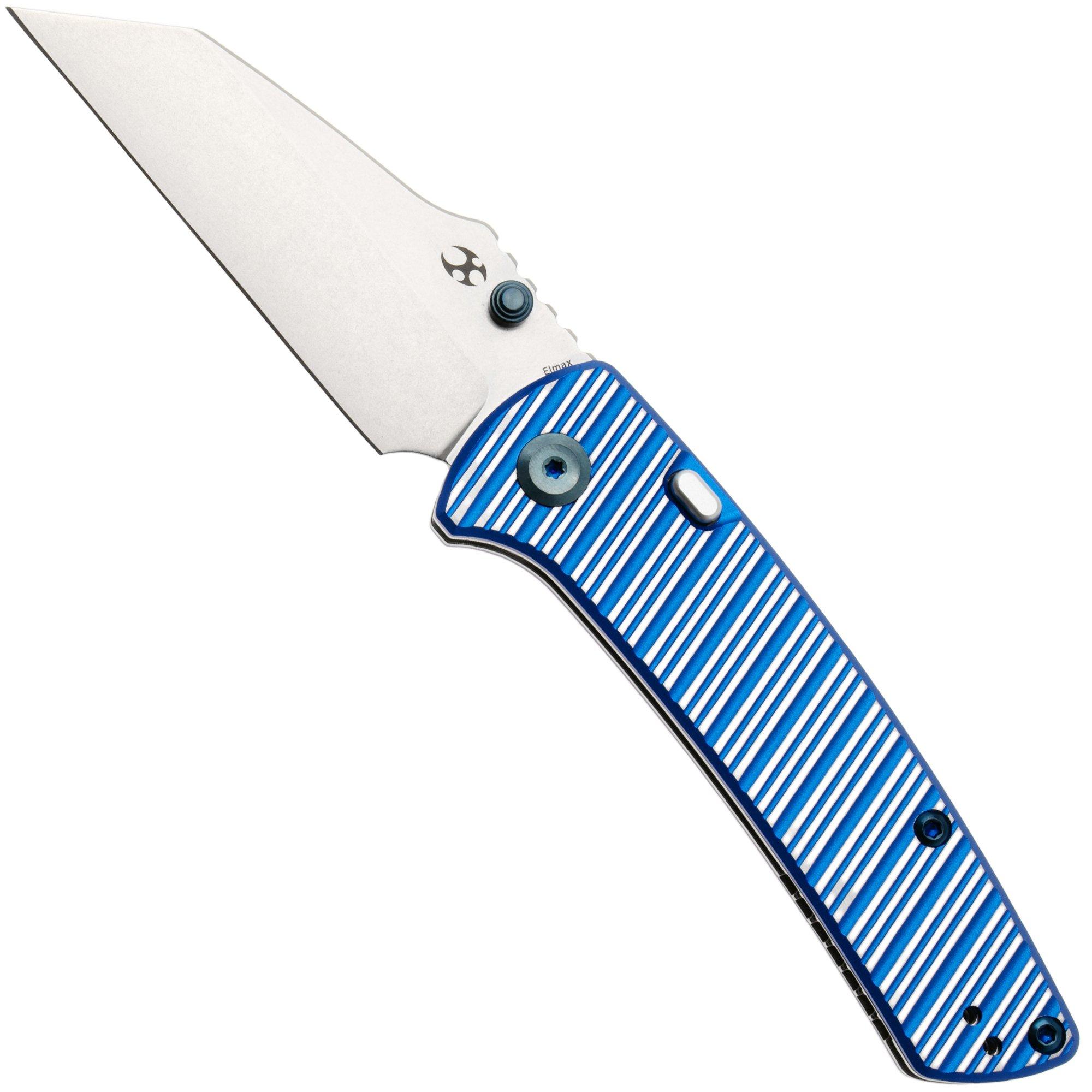 Kansept Main Street K1015H3 Stonewashed Elmax, Blue & Plain Striped Aluminum, zakmes, Dirk Pinkerton design