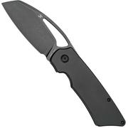 Kansept Goblin XL K1016A2 Blackwashed, Black Titanium pocket knife, Marshall Noble design