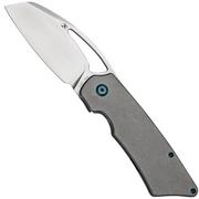 Kansept Goblin XL K1016A3 Satin, Bronze Titanium coltello da tasca, design di Marshall Noble 