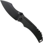 Kansept Pelican EDC K1018A4 Sheepsfoot, Black Titanium, Kmaxrom Design