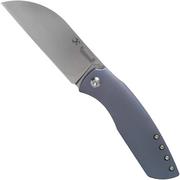 Kansept Convict K1023A3 Blue Titanium zakmes, Chris Conaway design