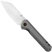 Kansept Bulldozer K1028A4 Satin CPM 20CV, Bronze Titanium, Taschenmesser, Kim Ning Design