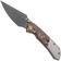 Afbeelding voor Kansept Fenrir K1034A9 Black Stonewashed CPM S35VN, Copper Carbon Fiber Titanium, zakmes, Greg Schob design