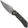 Afbeelding voor Kansept Fenrir K1034V1 Damascus, Shred Carbon Fiber, zakmes, Greg Schob design