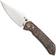 Afbeelding voor Kansept Fenrir K1034V3 Stonewashed CPM S35VN, Copper Carbon Fiber, zakmes, Greg Schob design