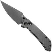 Afbeelding voor Kansept Fenrir K1034V5 Stonewashed CPM S35VN, Twill Carbon Fiber, zakmes, Greg Schob design