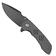 Image for Kansept Entity K1036A2 Black, Silicon Carbided Titanium pocket knife, Nalu Knives design