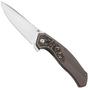 Immagine per Kansept Havørn K1069A4 Stonewashed CPM S35VN, Bronze Titanium, Copper Carbon Fiber Inlay, coltello da tasca, Djinn design