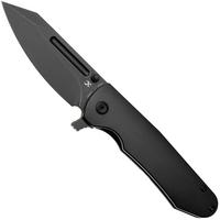 Afbeelding voor Kansept Superhawk K1084A1, Blackwashed CPM S35VN, Black Anodized Titanium zakmes, Warhawk Knives design