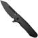 Afbeelding voor Kansept Superhawk K1084A1, Blackwashed CPM S35VN, Black Anodized Titanium zakmes, Warhawk Knives design