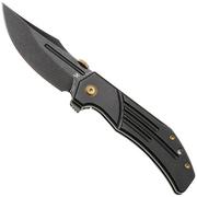 Afbeelding voor Kansept Orion K1089A4, Milled Blackwashed CPM S35VN, Blackwashed Titanium zakmes, JB Stout design