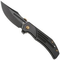 Afbeelding voor Kansept Orion K1089A4, Milled Blackwashed CPM S35VN, Blackwashed Titanium zakmes, JB Stout design