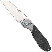 Image pour Kansept QTRO K1118VA3 Stonewashed Elmax, Beadblasted Titanium, Copper Carbon Fiber Inlay, couteau de poche, Luft Concepts design