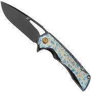 Kansept Mini Kryo K2001A6 Blackwashed CPM S35VN, Lightning Strike Titanium, navaja, Kim Ning design