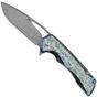 Image pour Kansept Mini Kryo K2001S2 Damascus, Lightning Strike Titanium, couteau de poche, Kim Ning design