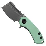 Kansept Mini Korvid K3030A1 Gray CPM-S35VN, Blue G10 pocket knife, Justin Koch design
