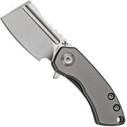 Kansept Mini Korvid K3030A2 Satin CPM-S35VN, Titanium coltello da tasca, design di Justin Koch
