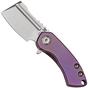 Obraz dla Nóż składany Kansept Mini Korvid K3030A4 Satin CPM-S35VN, Purple Titanium, projekt Justin Koch