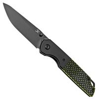 Bild für Kansept Warrior T1005S2 Black Droppoint, Schwarz/Grün G10 Taschenmesser, Kim Ning Design