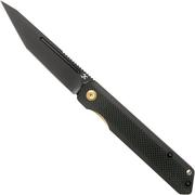 Kansept Prickle T1012T1 Tanto, Black G10 pocket knife, Max Tkachuk design