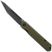 Image pour Kansept Prickle T1012T2 Black TiCN-Coated 154CM Tanto, Green G10, couteau de poche, Max Tkachuk design