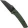 Image pour Kansept Main Street T1015A2 Black, Green Micarta couteau de poche, Dirk Pinkerton design