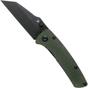Obraz dla Nóż składany Kansept Main Street T1015A2 Black, Green Micarta, projekt Dirk Pinkerton