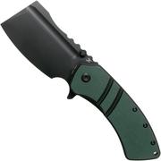 Kansept XL Korvid T1030A1 Black, OD Green Black G10 zakmes, Justin Koch design