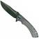 Image for Kansept Pretatout T1032A2 Blackwashed 154CM, Black Micarta pocket knife, Kmaxrom design