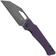 Afbeelding voor Kansept Egress T1033A3 Purple G10, Blackwashed 14C28N, zakmes