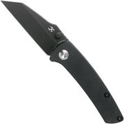Kansept Little Main Street T2015A1 Black, Black G10 coltello da tasca, Dirk Pinkerton design