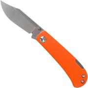 Kansept Wedge T2026B8 Orange G10 couteau de poche, Nick Swan design