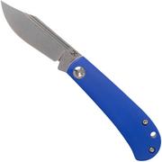 Kansept Bevy T2026S7 Blue G10 couteau de poche, Nick Swan design