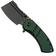 Image pour Kansept Korvid M T2030A1 Black, Green & Black G10, couteau de poche, Justin Koch design