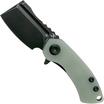 Kansept Mini Korvid T3030A4 Blackwashed, Natural G10 zakmes, Justin Koch design